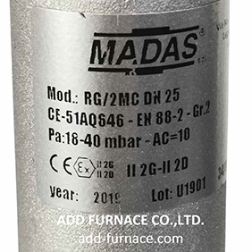 Madas Mod.: RG/2MC DN25 18-40mbar